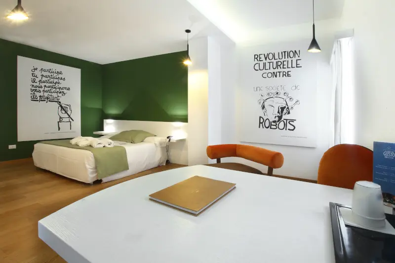 dettaglio camera Hotel Quintocanto Palermo